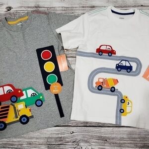 Gymboree Cars Vehicles T-Shirts NWT